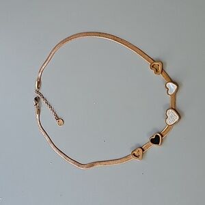 Rose gold Heart necklace